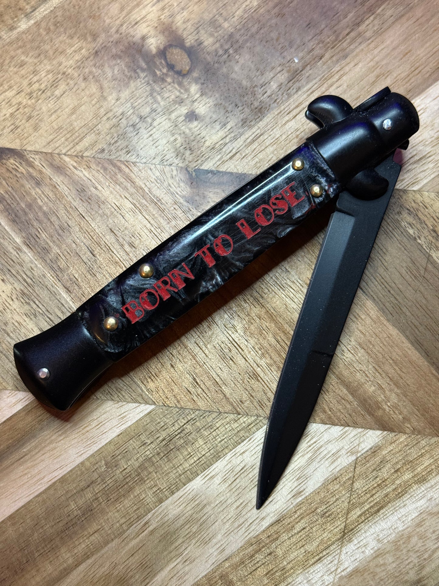 Born to Lose Snakeyes Knife