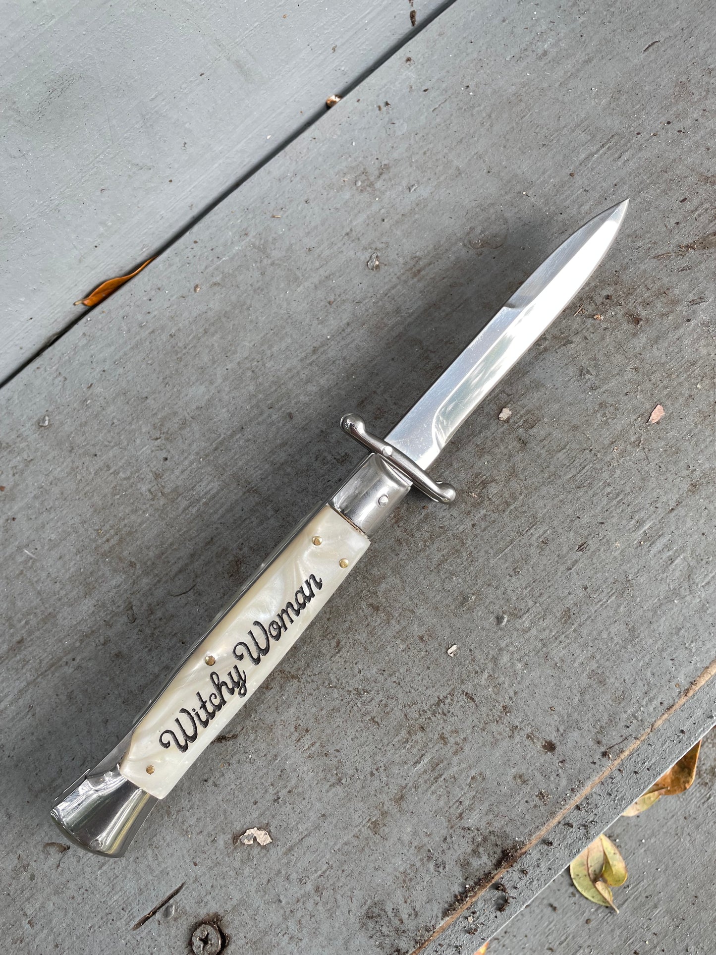 Witchy Woman Swing Guard Stiletto