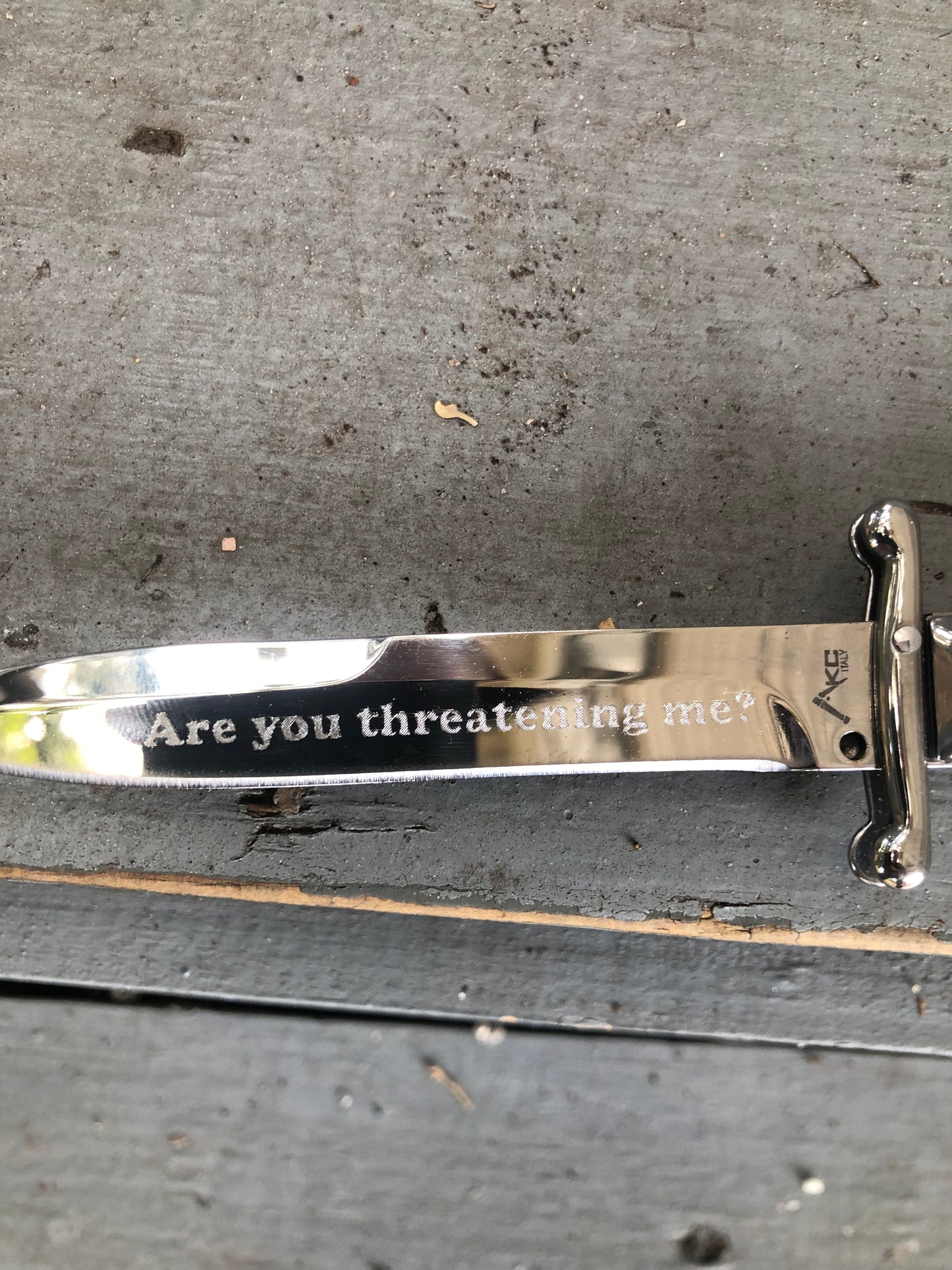 Cornholio white pearl swing guard