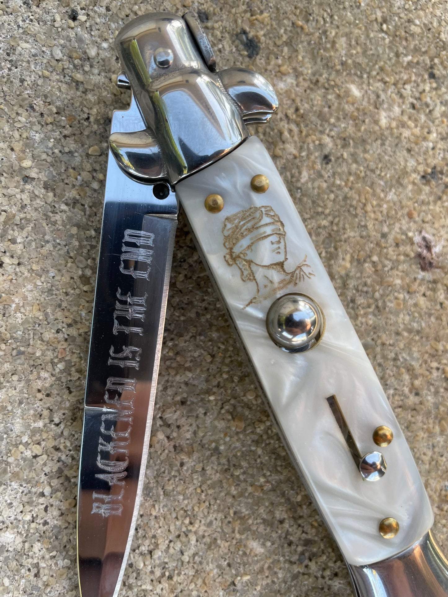 And Justice stiletto