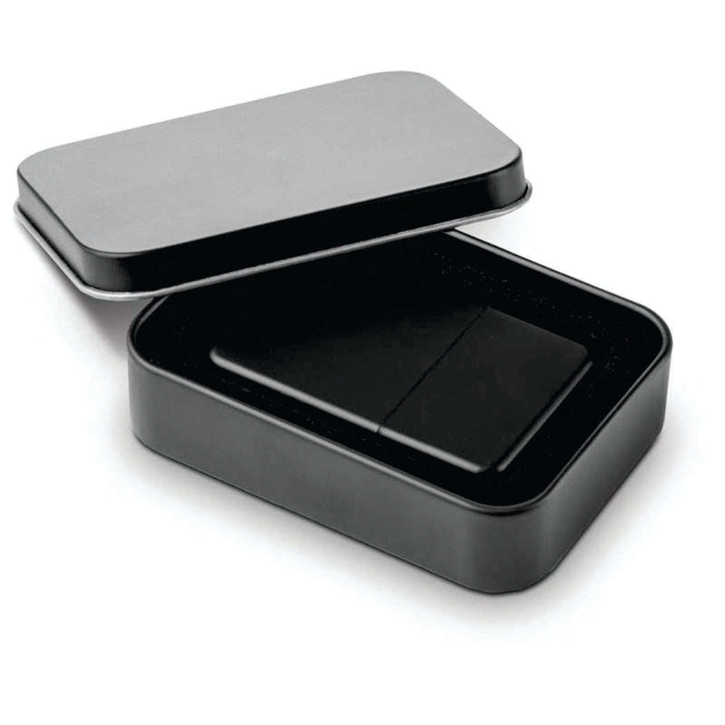 10 Engraved Black Lighters