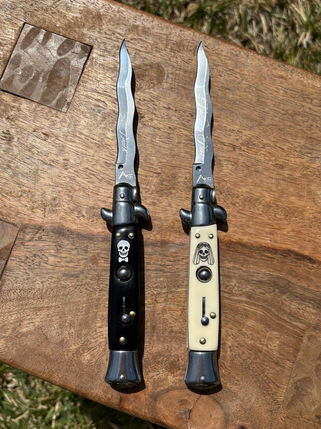 Bride and Groom Knife Set