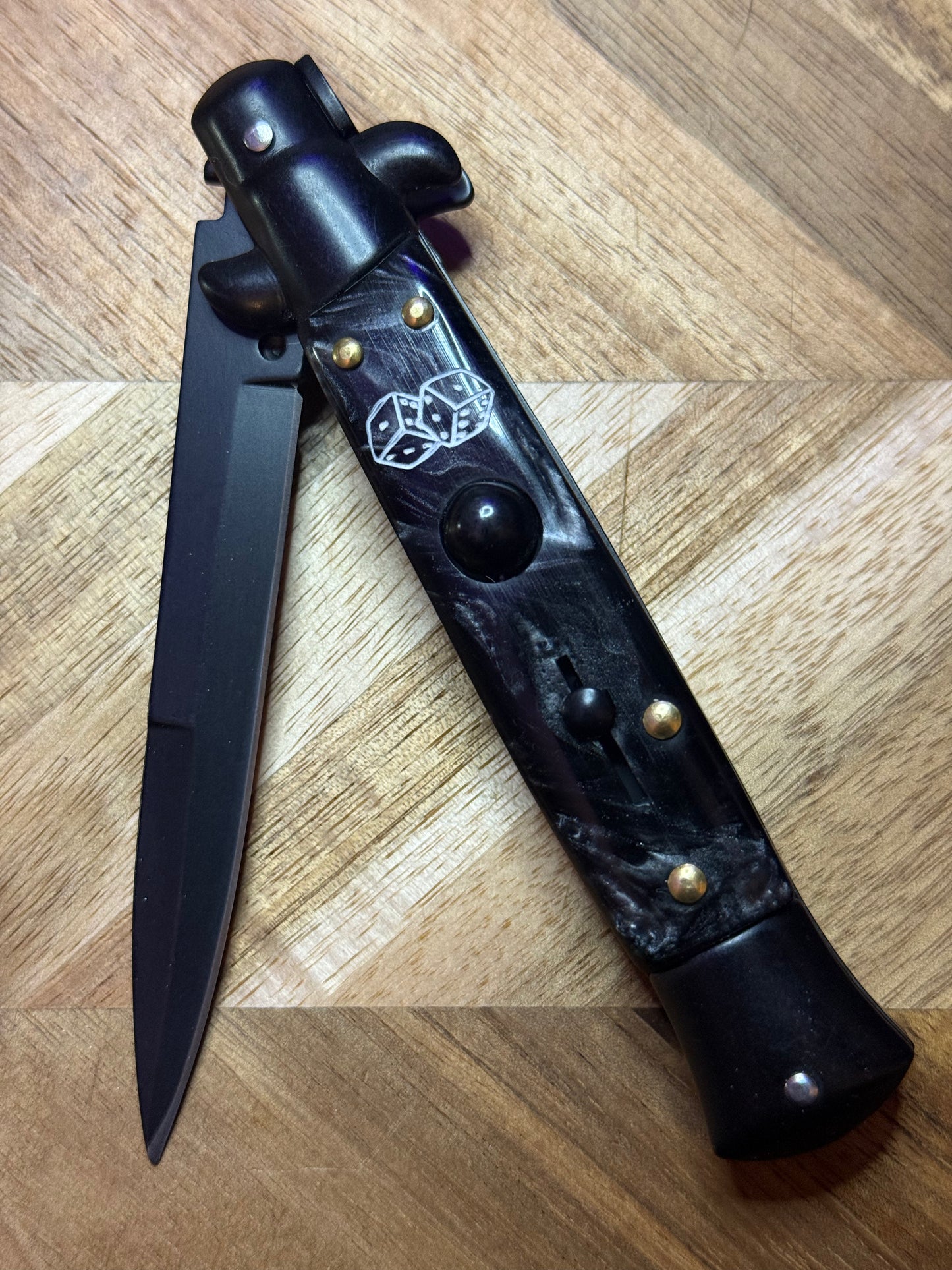 Born to Lose Snakeyes Knife