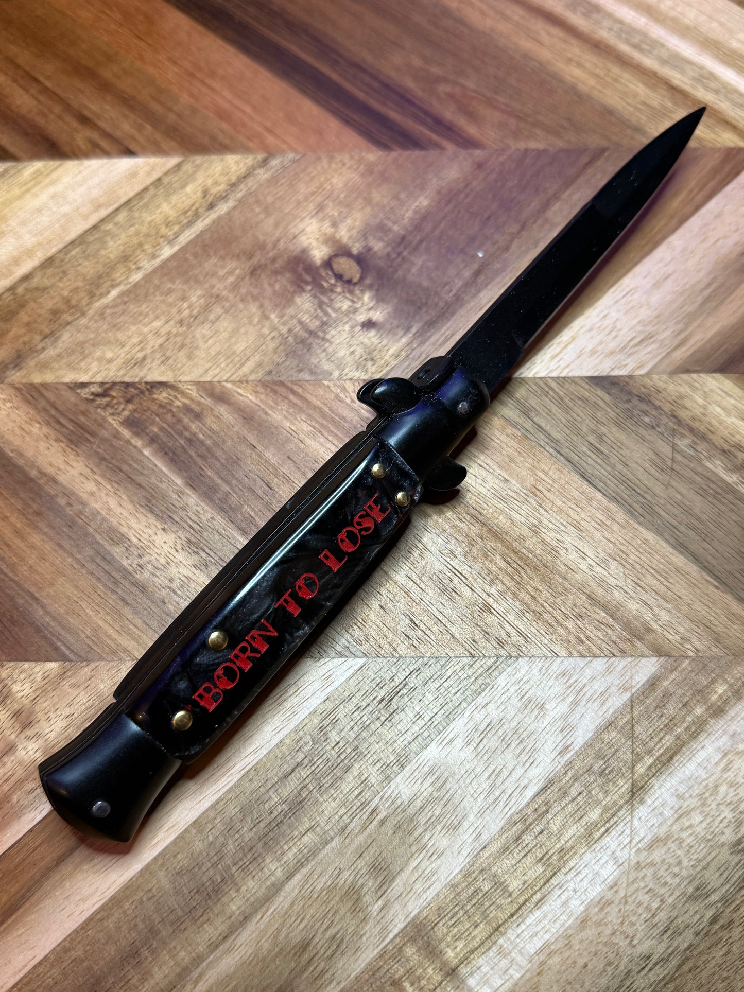 Born to Lose Snakeyes Knife