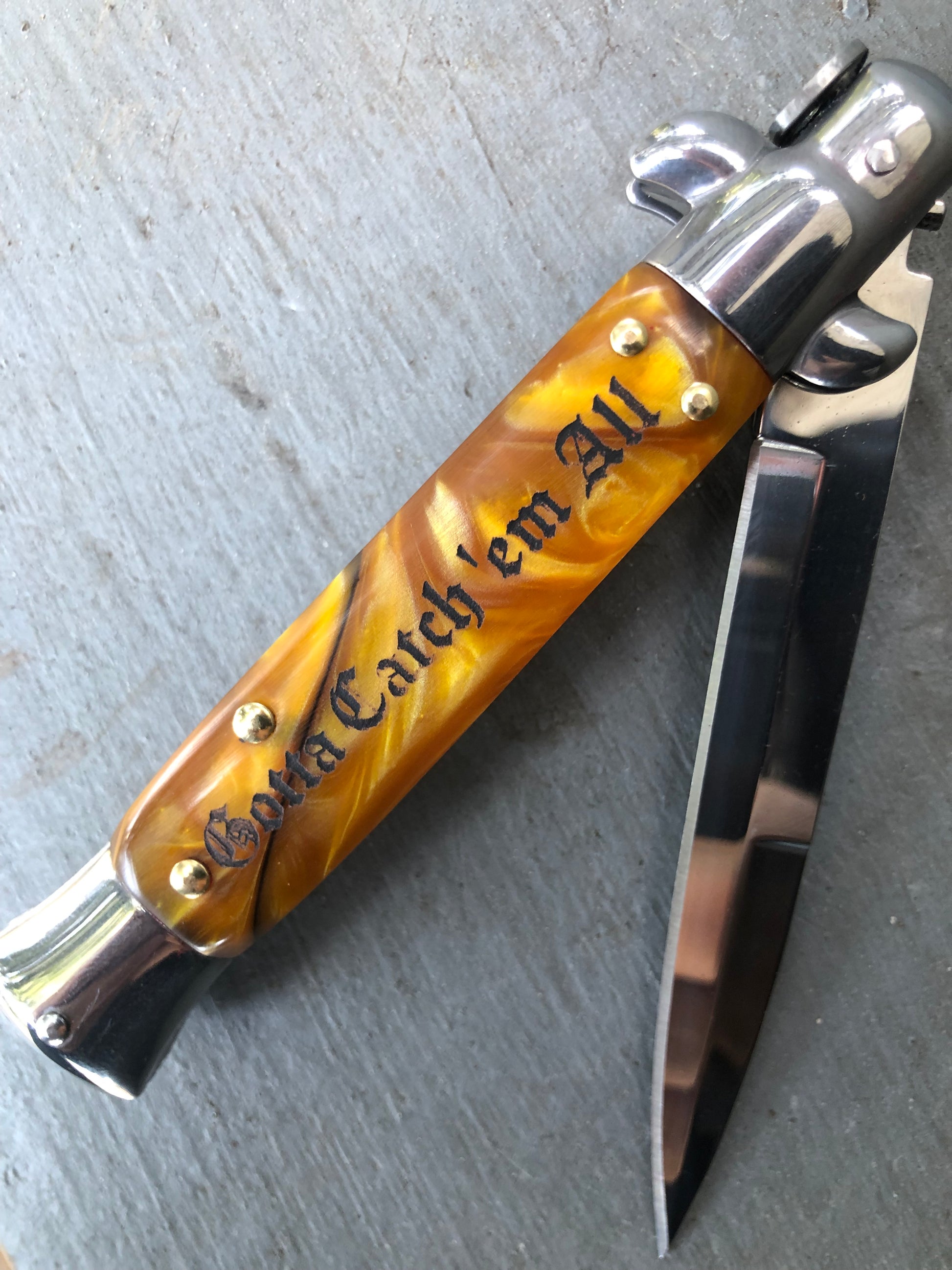 Japanese Character knife – WetWizardCustom