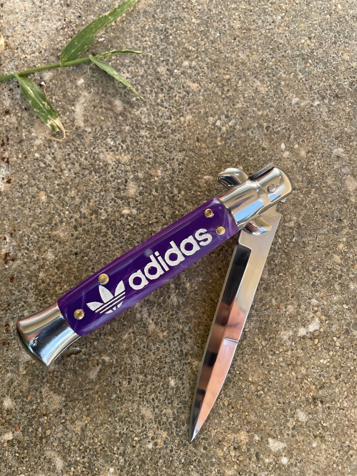 "Life is Peachy" Stiletto Knife